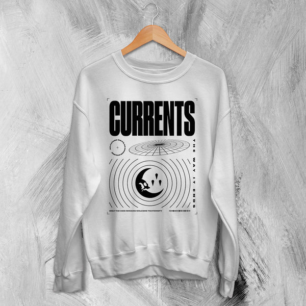 Currents The Way is Ends Sweatshirt Currents Shirt Metalcore Band Concert Crewneck