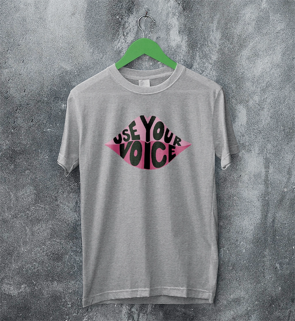 Mom Voice T-Shirt Women's Day Shirt Use Your Voice Tee Mom Gift