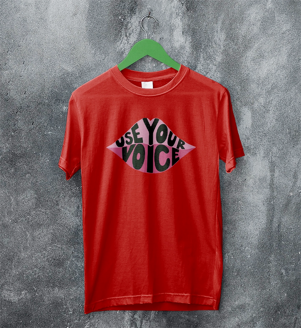 Mom Voice T-Shirt Women's Day Shirt Use Your Voice Tee Mom Gift