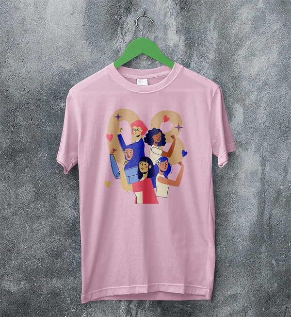 Women's Day T-Shirt 08 Y2K Shirt Sporty Y2K Number Tee Women Gift