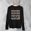 Women Relations Sweatshirt Women's Day Shirt Club Feminist Crewneck Aesthetic Women Gift