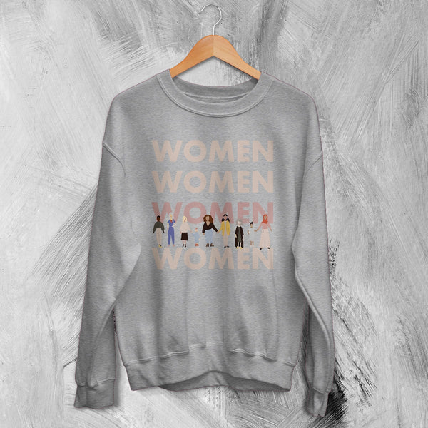 Women Relations Sweatshirt Women's Day Shirt Club Feminist Crewneck Aesthetic Women Gift