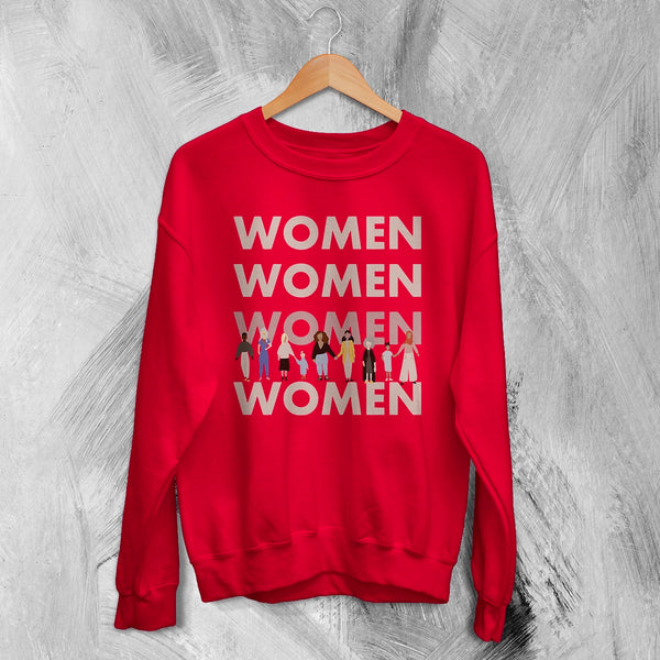 Women Relations Sweatshirt Women's Day Shirt Club Feminist Crewneck Aesthetic Women Gift