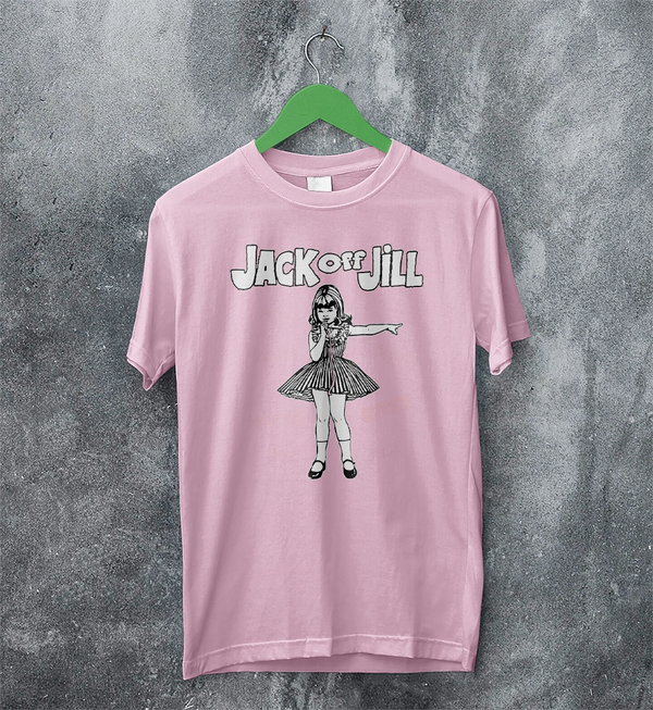 Jack Off Jill Grrrl T-Shirt Daddys Little Cannibal Jack Off Jill Shirt Goth Artsy Tee