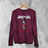 Jack Off Jill Grrrl Sweatshirt Daddys Little Cannibal Jack Off Jill Shirt Goth Artsy Crewneck