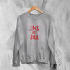 Jack Off Jill Sweatshirt Love Goth Jack Off Jill Shirt Gothic Simple Artsy Crewneck