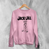 Jack Off Jill Devil Goth Sweatshirt Gothic Lolita Jack Off Jill Shirt Oni Artsy Crewneck