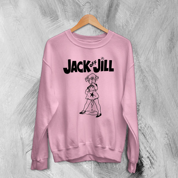 Jack Off Jill Devil Goth Sweatshirt Gothic Lolita Jack Off Jill Shirt Oni Artsy Crewneck