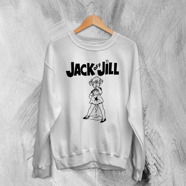 Jack Off Jill Devil Goth Sweatshirt Gothic Lolita Jack Off Jill Shirt Oni Artsy Crewneck