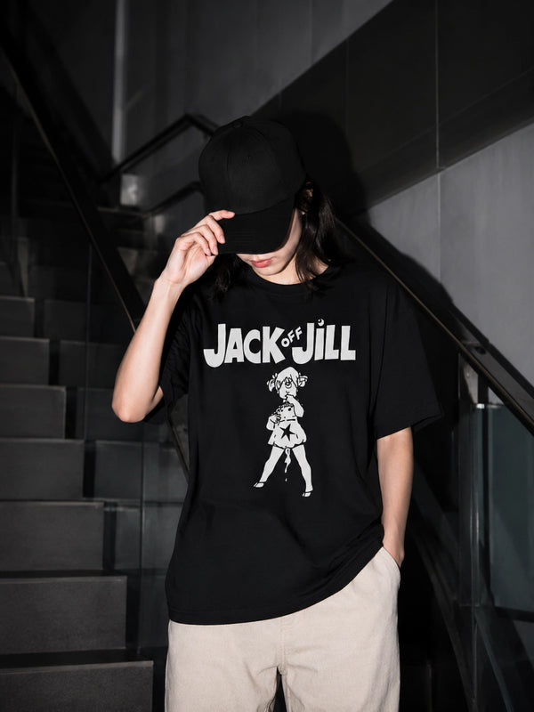 Jack Off Jill Devil Goth T-Shirt Gothic Lolita Jack Off Jill Shirt Oni Artsy Tee