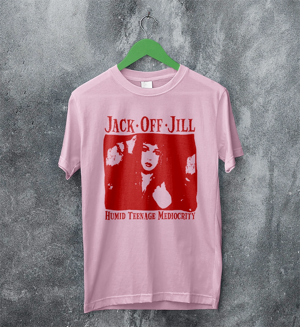 Jack Off Jill T-Shirt Humid Teenage Mediocrity Jack Off Jill Shirt Album Artsy Tee