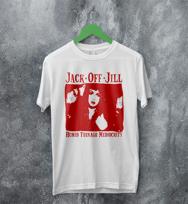 Jack Off Jill T-Shirt Humid Teenage Mediocrity Jack Off Jill Shirt Album Artsy Tee