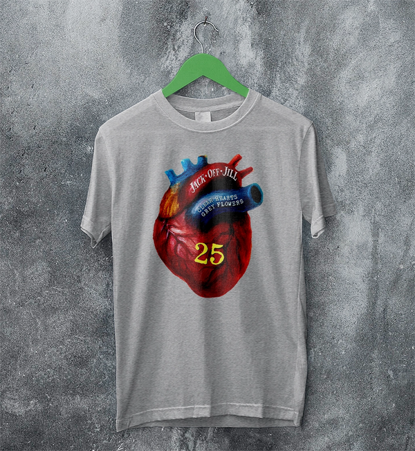 Jack Off Jill 25th Anniv T-Shirt Studio Jack Off Jill Shirt Album Artsy Tee