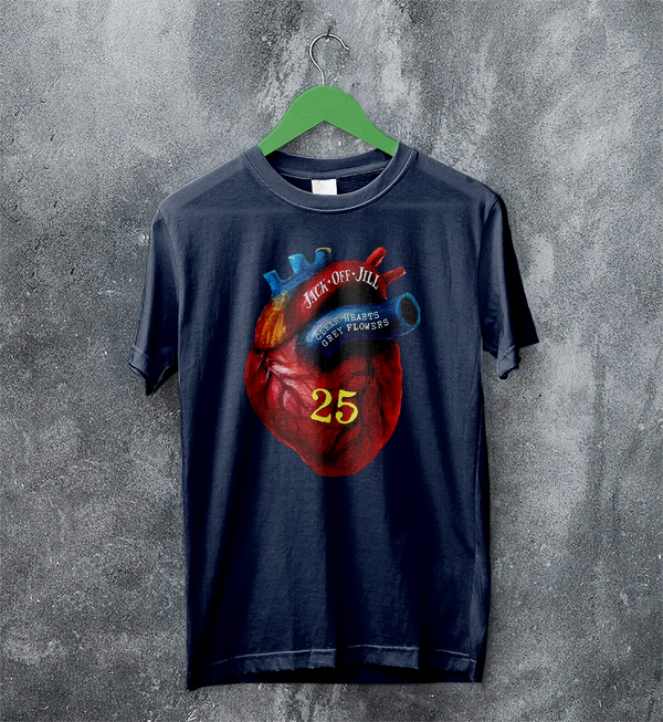 Jack Off Jill 25th Anniv T-Shirt Studio Jack Off Jill Shirt Album Artsy Tee
