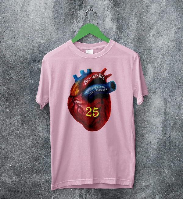 Jack Off Jill 25th Anniv T-Shirt Studio Jack Off Jill Shirt Album Artsy Tee