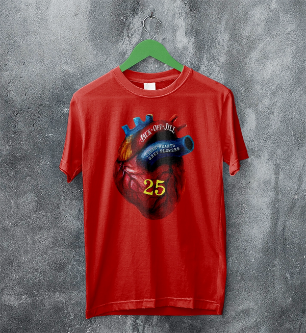 Jack Off Jill 25th Anniv T-Shirt Studio Jack Off Jill Shirt Album Artsy Tee