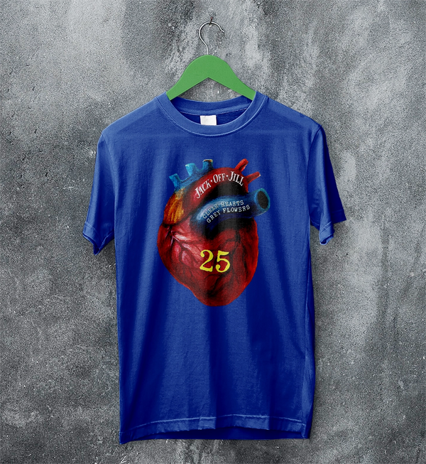 Jack Off Jill 25th Anniv T-Shirt Studio Jack Off Jill Shirt Album Artsy Tee