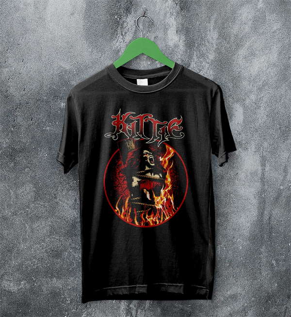 Kittie Female Band T-Shirt Metalcore Girl Kittie Band Shirt Heavy Metal Music Tee