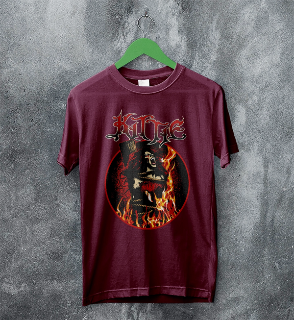 Kittie Female Band T-Shirt Metalcore Girl Kittie Band Shirt Heavy Metal Music Tee