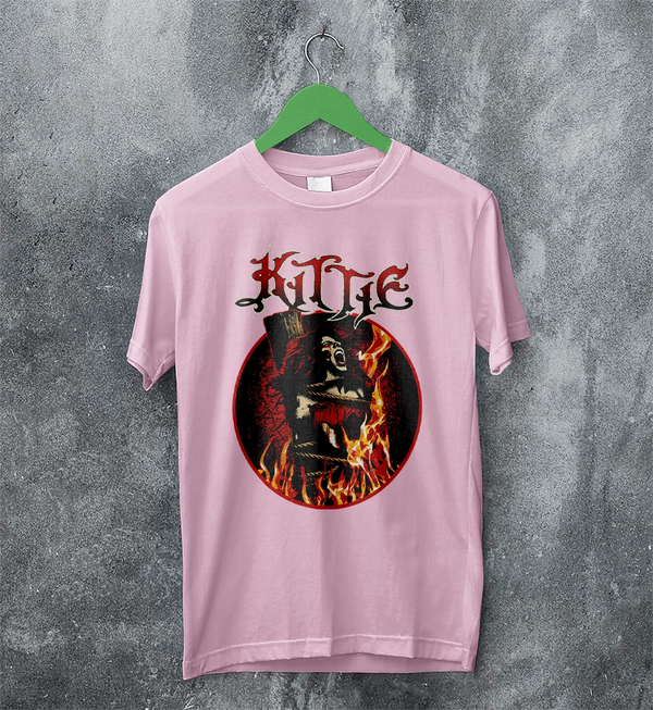 Kittie Female Band T-Shirt Metalcore Girl Kittie Band Shirt Heavy Metal Music Tee