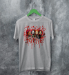 Kittie Band Blood Artsy T-Shirt Metalcore Girl Kittie Shirt Heavy Metal Members Tee