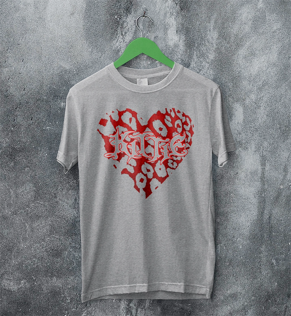 Kittie Love Logo T-Shirt Metalcore Kittie Band Shirt Love Heavy Metal Tee