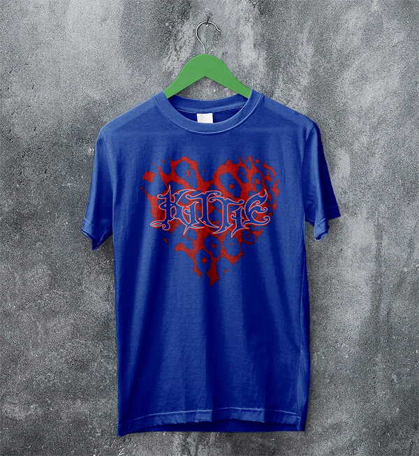 Kittie Love Logo T-Shirt Metalcore Kittie Band Shirt Love Heavy Metal Tee