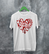 Kittie Love Logo T-Shirt Metalcore Kittie Band Shirt Love Heavy Metal Tee