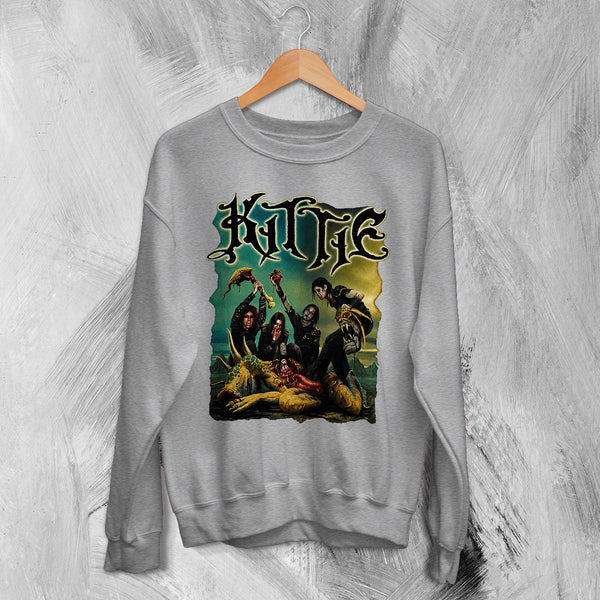 Kittie Band Sweatshirt Heavy Metal Kittie Shirt Metalcore Music Girl Band Crewneck