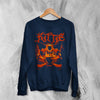 Kittie Oracle Fire Sweatshirt Alum Kittie Band Shirt Heavy Metalcore Concert Crewneck