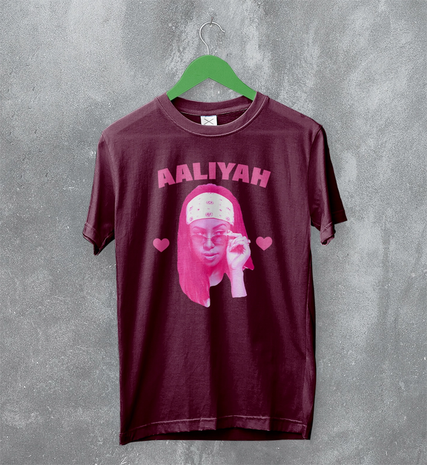 Retro Aaliyah T-Shirt Hip Hop Aaliyah Bootleg Shirt Vintage Queen of Urban Pop Tee