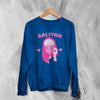 Retro Aaliyah Sweatshirt Hip Hop Aaliyah Bootleg Shirt Vintage Queen of Urban Pop Crewneck