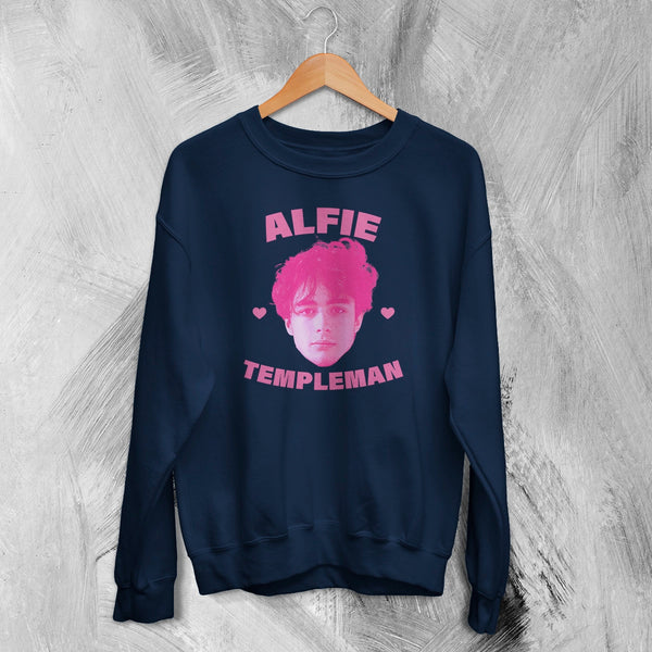 Retro Alfie Templeman Sweatshirt Alfie Templeman Pop Shirt Vintage Music Crewneck