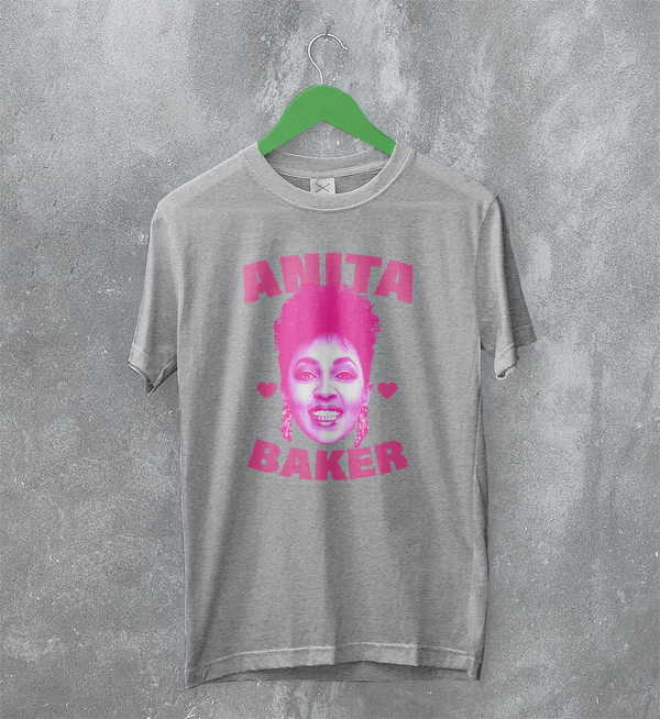 Retro Anita Baker T-Shirt Jazz Anita Baker Lover Shirt Vintage Soul Music Tee