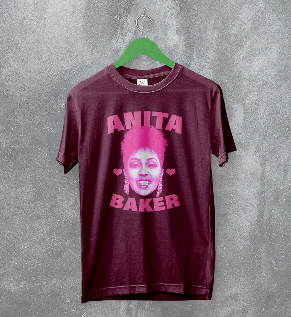 Retro Anita Baker T-Shirt Jazz Anita Baker Lover Shirt Vintage Soul Music Tee