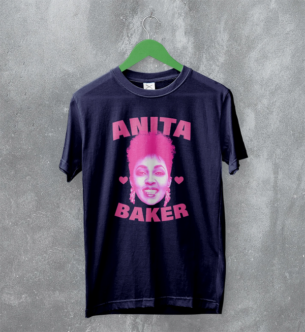Retro Anita Baker T-Shirt Jazz Anita Baker Lover Shirt Vintage Soul Music Tee