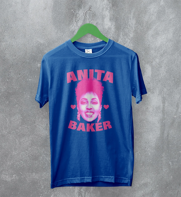 Retro Anita Baker T-Shirt Jazz Anita Baker Lover Shirt Vintage Soul Music Tee