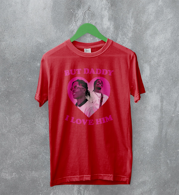 Vintage Asap Rocky T-Shirt Flacko Love ASAP Rocky Lover Shirt Hiphop Rap Tee