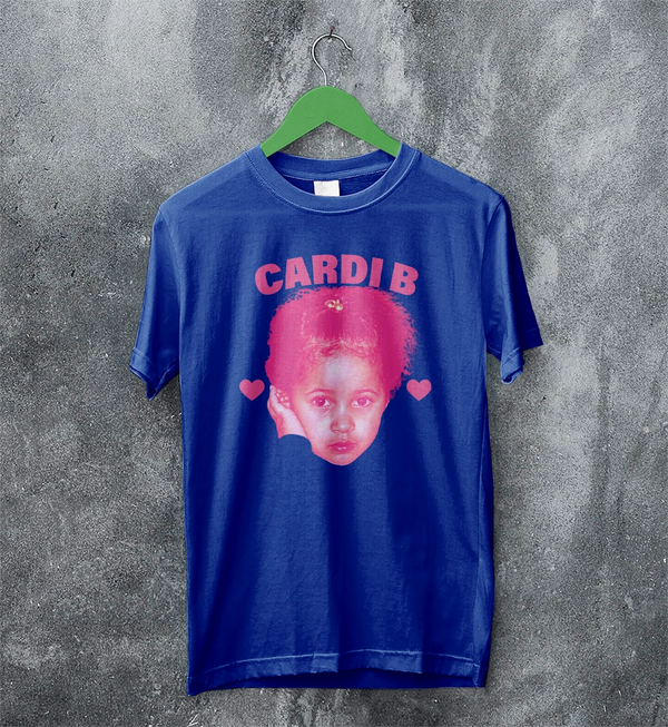 Retro Cardi B T-Shirt Rap Cardi B Concert Shirt Music Rapper Tee