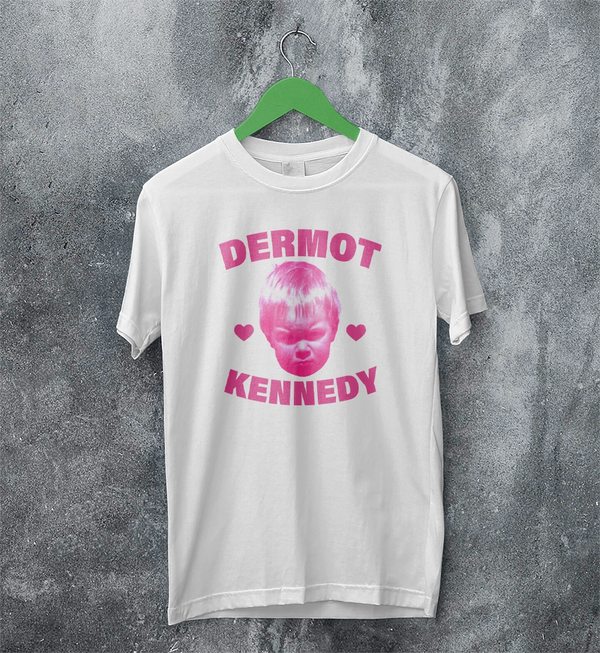 Retro Dermot Kennedy T-Shirt Pop Dermot Kennedy Face Shirt Vintage Irish Singer Tee