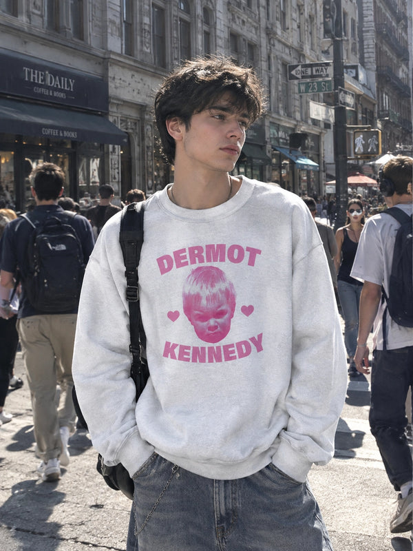 Retro Dermot Kennedy Sweatshirt Pop Dermot Kennedy Face Shirt Vintage Irish Singer Crewneck