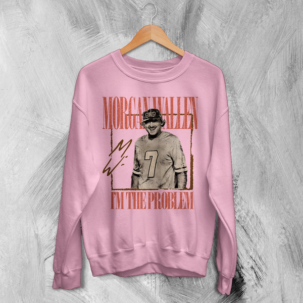 Morgan Wallen Sweatshirt Morgan Wallen I'm the Problem Shirt USA Album Music Crewnek
