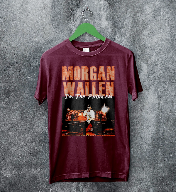 Morgan Wallen T-Shirt Morgan Wallen I'm the Problem Shirt USA Concert Tee
