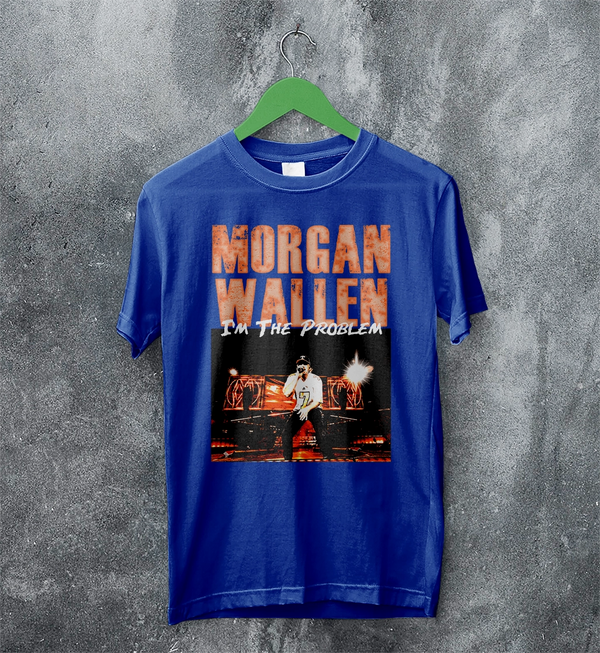 Morgan Wallen T-Shirt Morgan Wallen I'm the Problem Shirt USA Concert Tee