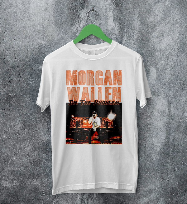 Morgan Wallen T-Shirt Morgan Wallen I'm the Problem Shirt USA Concert Tee