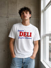 Spider Delmar Deli T-Shirt Superhero Local Queens Shirt Peter Spider Movie Wear