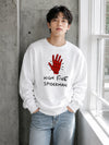 Spider High Five Sweatshirt Spider Web Movie Shirt Spider Hero Crewneck