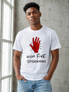 Spider High Five T-Shirt Spider Web Movie Shirt Spider Hero Tee