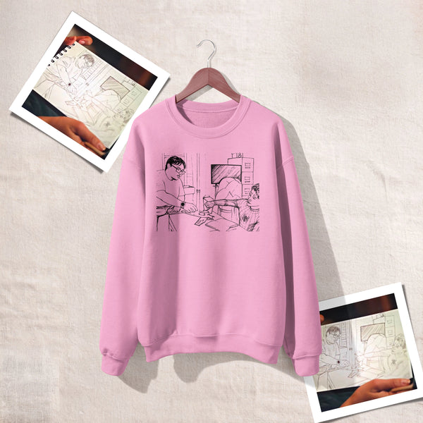 Spider Comic Fans Sweatshirt Spider Home Movie Shirt Superhero Crewneck