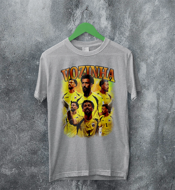 Vozinha Goalkeeper T-Shirt Cape Verde Vozinha Shirt, Soccer Football Legend Tee